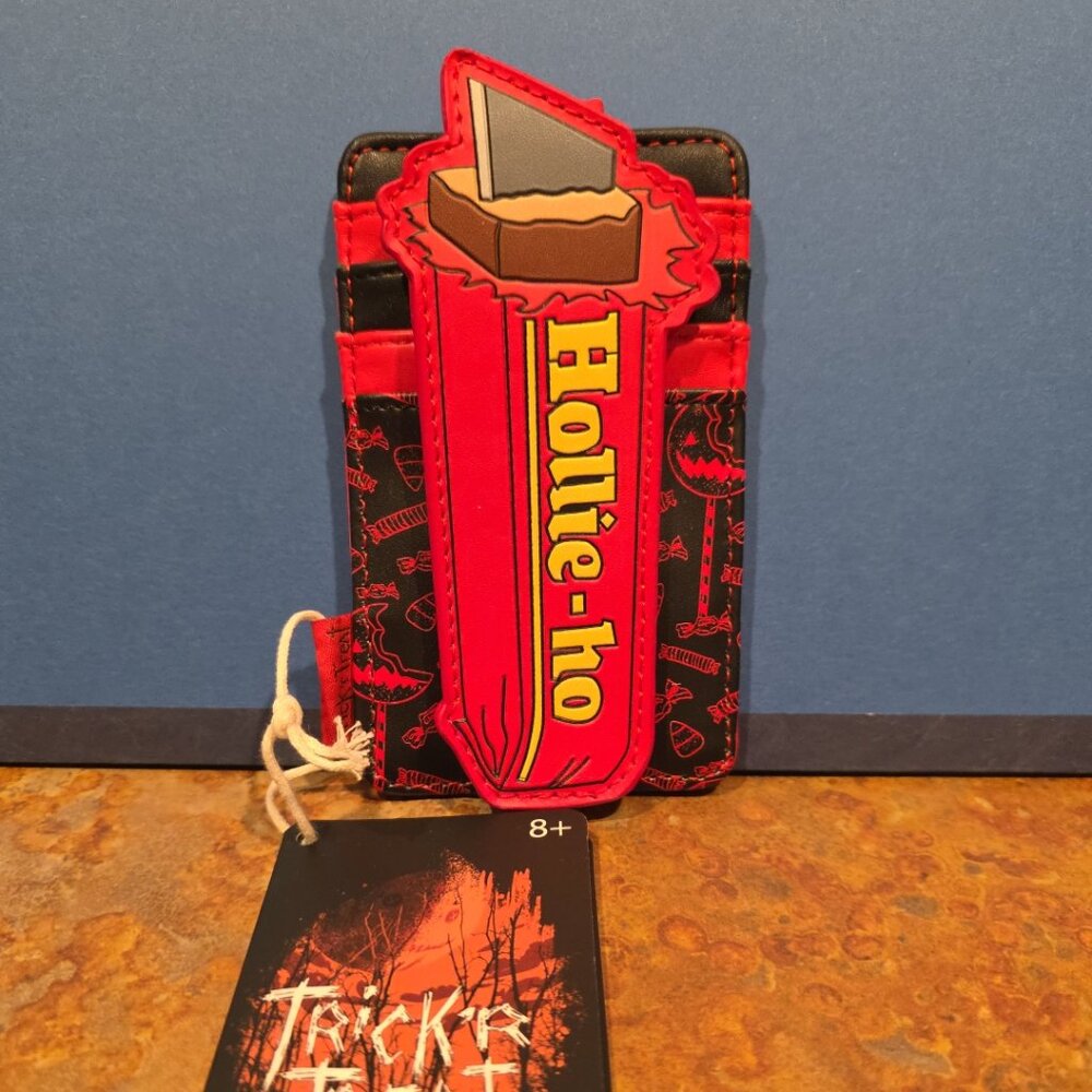 Loungefly Trick 'R Treat Hollie-Ho Chocolate Bar Large Cardholder NEW